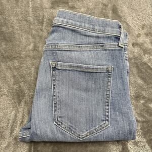Banana Republic‎ Jeans Women’s 27 Blue Mid Rise Skinny Denim Bikercore Pants